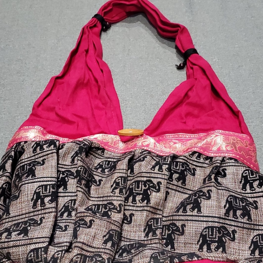 Elephant hobo bag